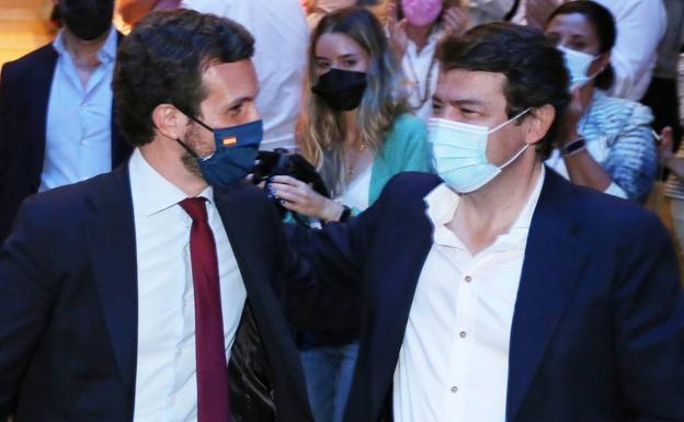 Casado y la foto que busca en León