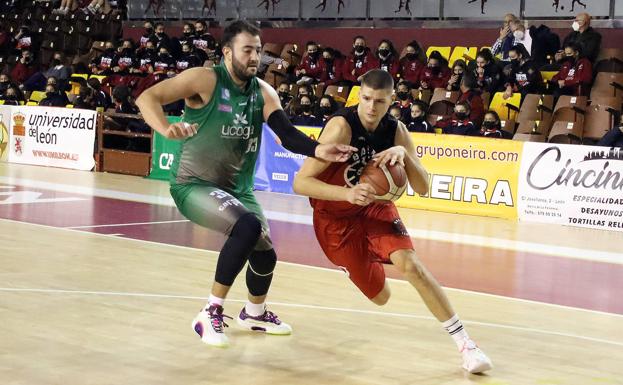 Porriño frena la inercia de Basket León