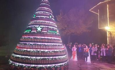 Más de 1,5 kilómetros de luces led dibujarán la silueta navideña del Palacio de Canedo desde el 1 de diciembre