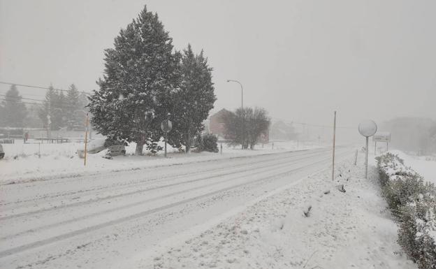 El temporal de nieve da paso a alertas de nivel amarillo por lluvia y deshielo en León