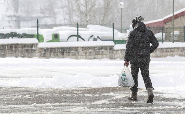 Un «breve» episodio de nevadas activa la Fase de Alerta en la provincia con 25 centímetros de nieve