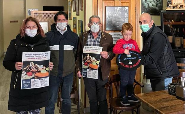 Premiada la Taberna Paramesa como mejor tapa de ajo de Santa María del Páramo