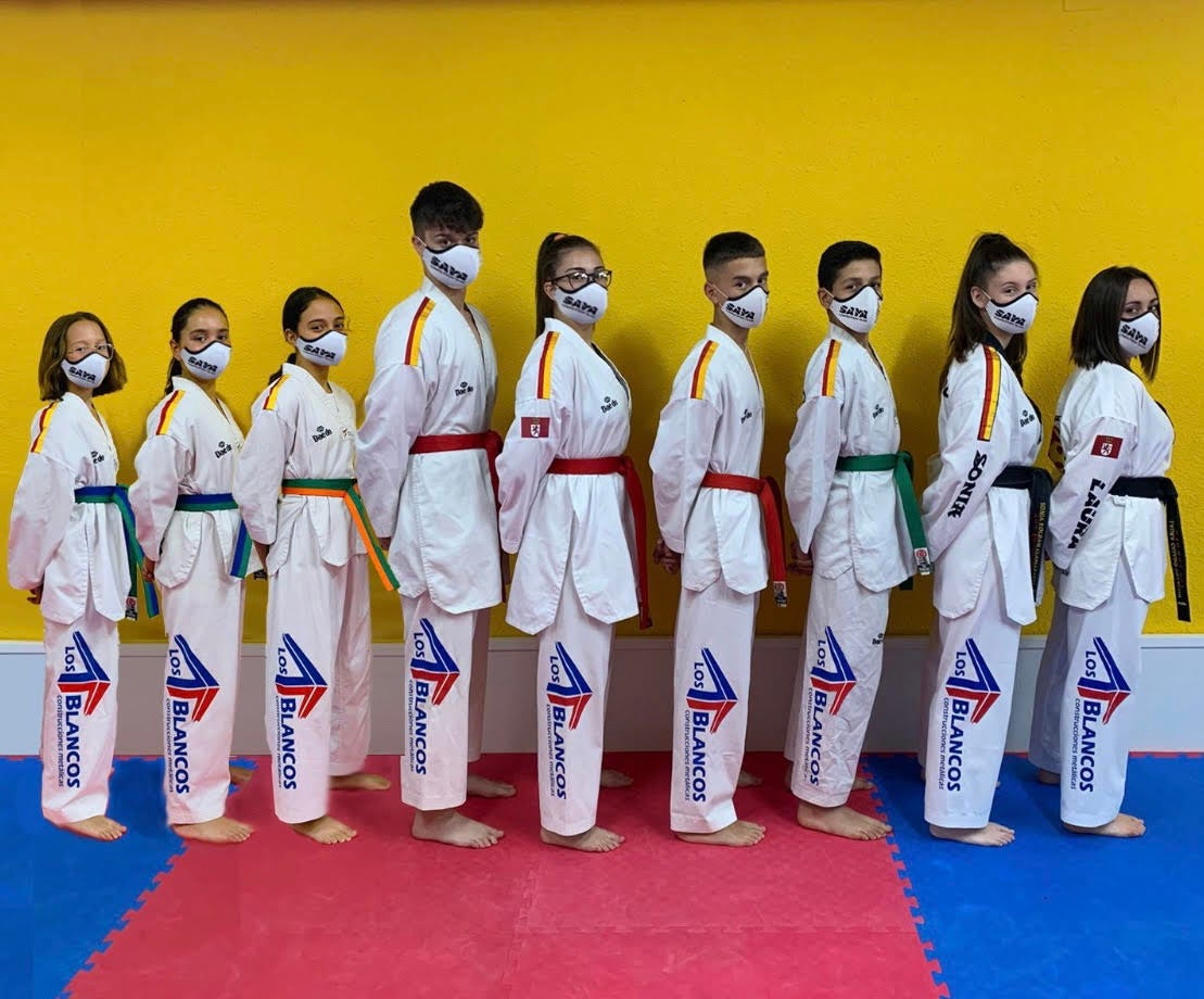 El Saya Los Blancos pone rumbo al Campeonato de España de Taekwondo