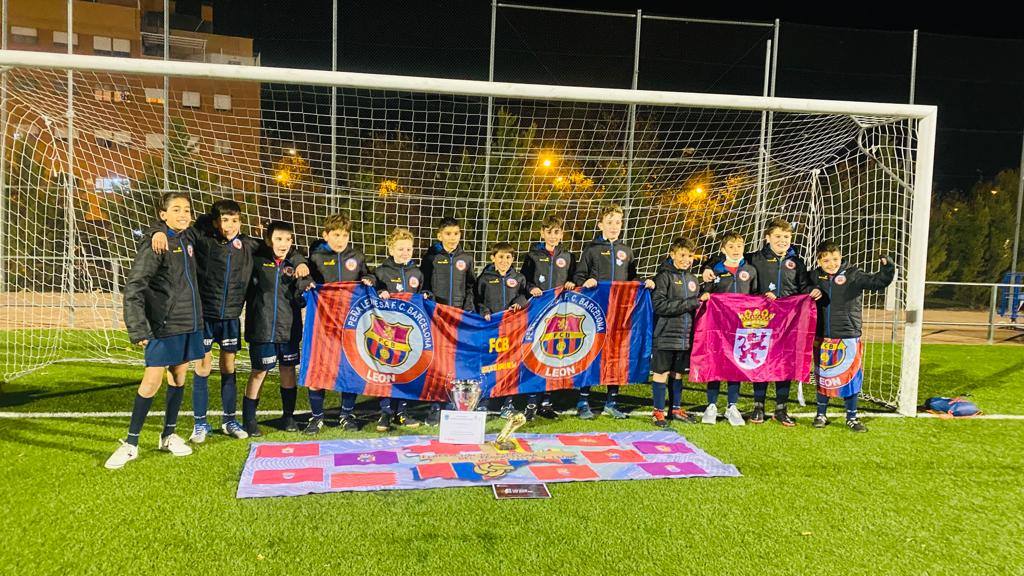 La Peña Leonesa FCB triunfa gana el Memorial Manuel Fernández Trigo