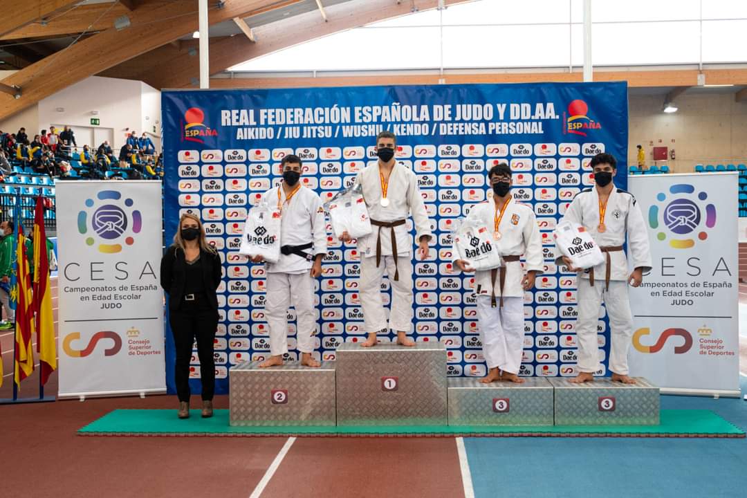El leonés Marco Pinto logra la medalla de bronce en el Campeonato de España Infantil y Cadete