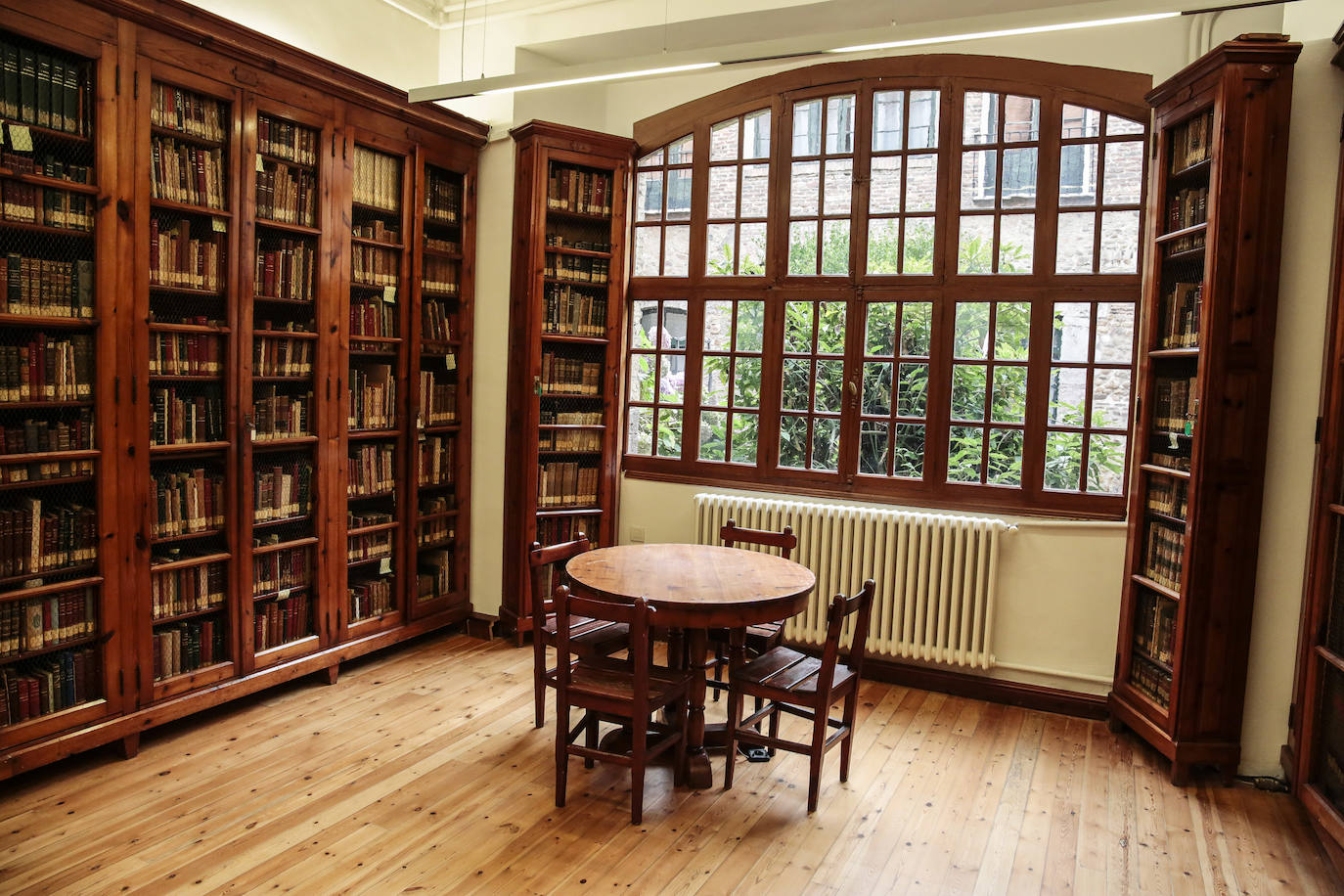 La Biblioteca Azcárate celebra el primer centenario de su fundación