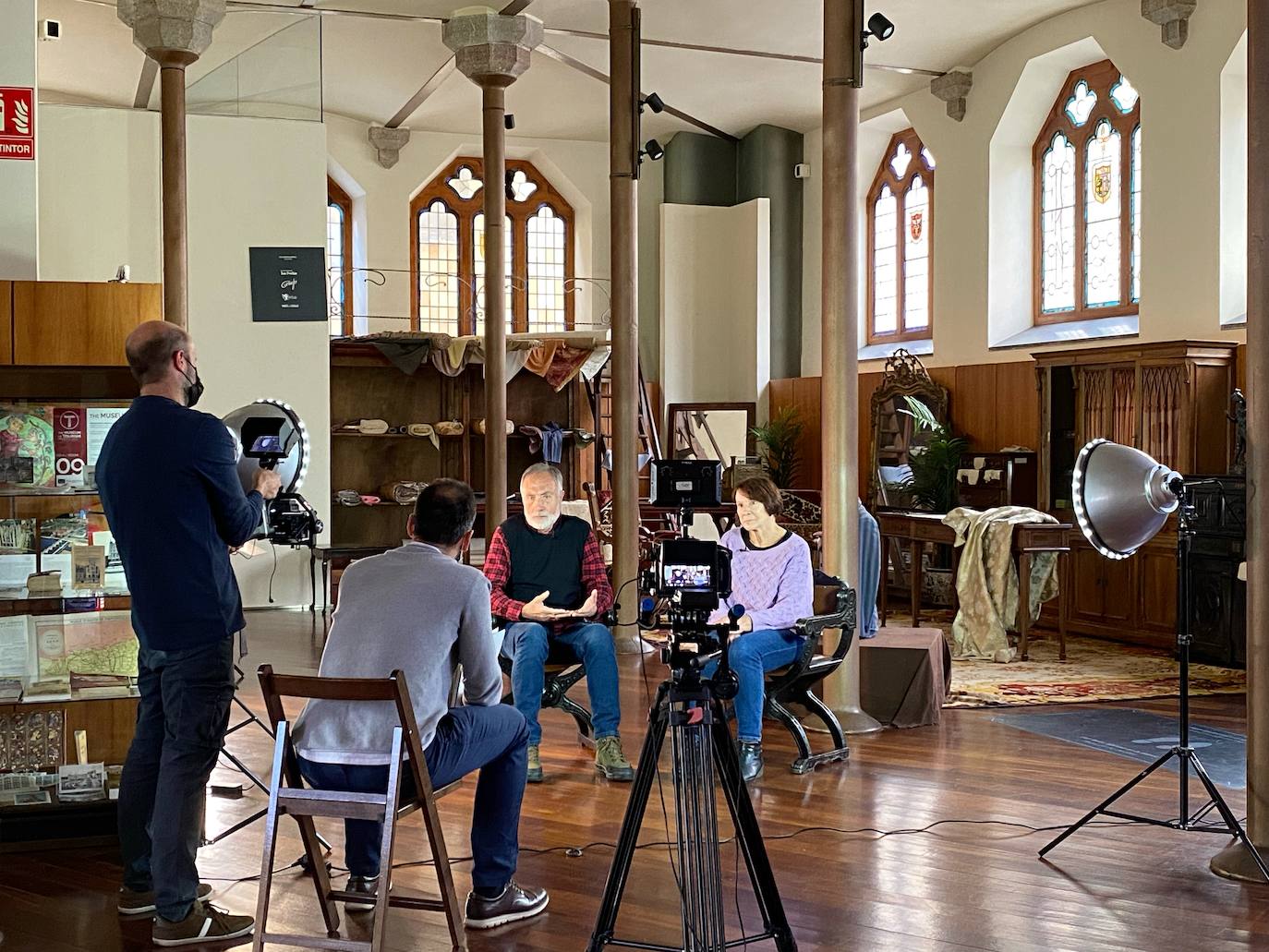 El rodaje del documental 'Coyanza-1975, Democracia Nuclear' llega a León