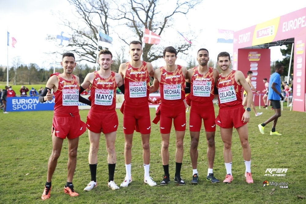 Raúl Celada acaba decimoquinto el Europeo de Cross, con España subcampeona