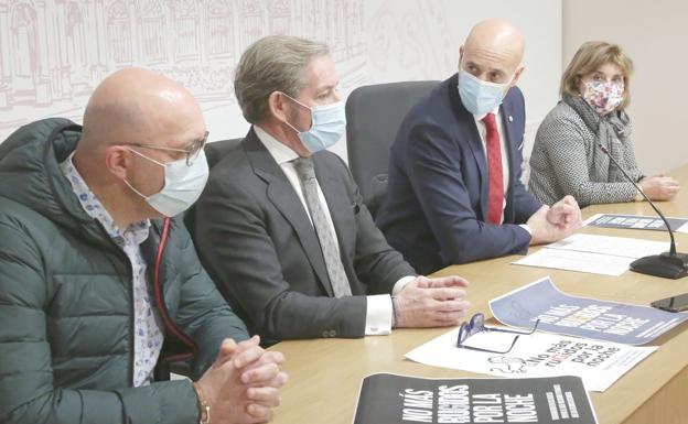 León inicia una campaña de sensibilización de 9.000 euros para reducir el ruido en las calles del Casco Histórico