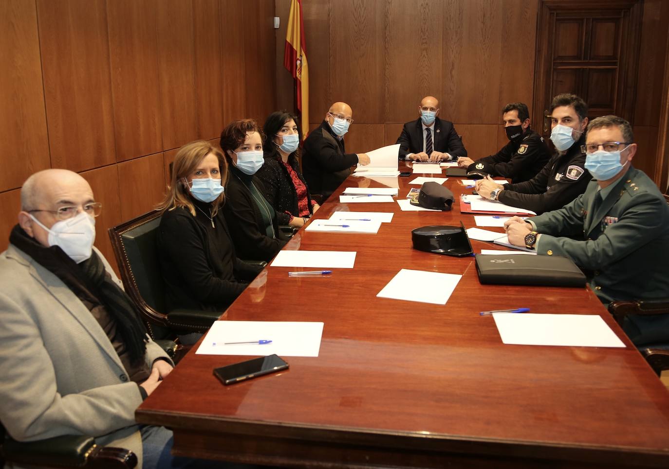 La Junta Local de Seguridad movilizará a toda la plantilla de la Policía Local en Navidad