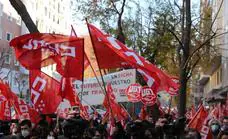Los sindicatos salen a la calle para exigir subidas salariales