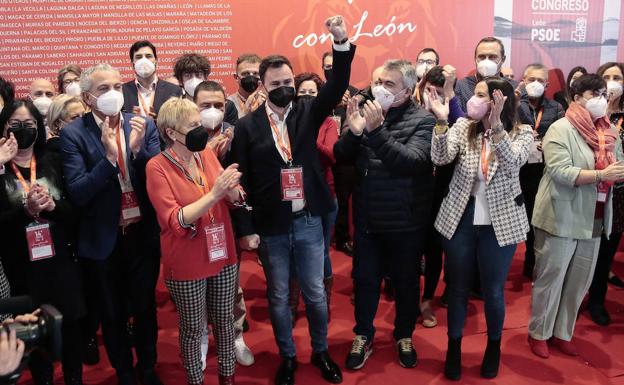 El PSOE de León reelige a Cendón como líder de una ejecutiva «fuerte y unida»