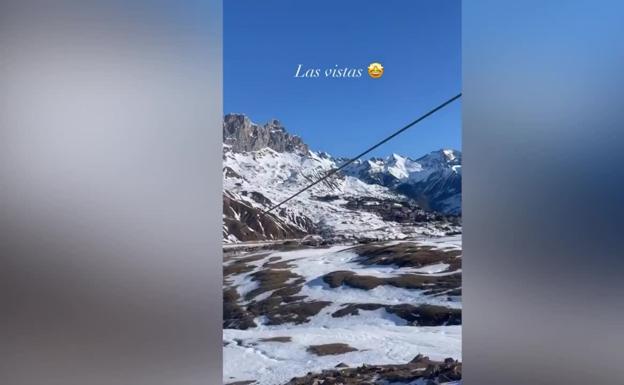 Anna Ferrer se escapa a esquiar a Formigal y coincide con Victoria Federica