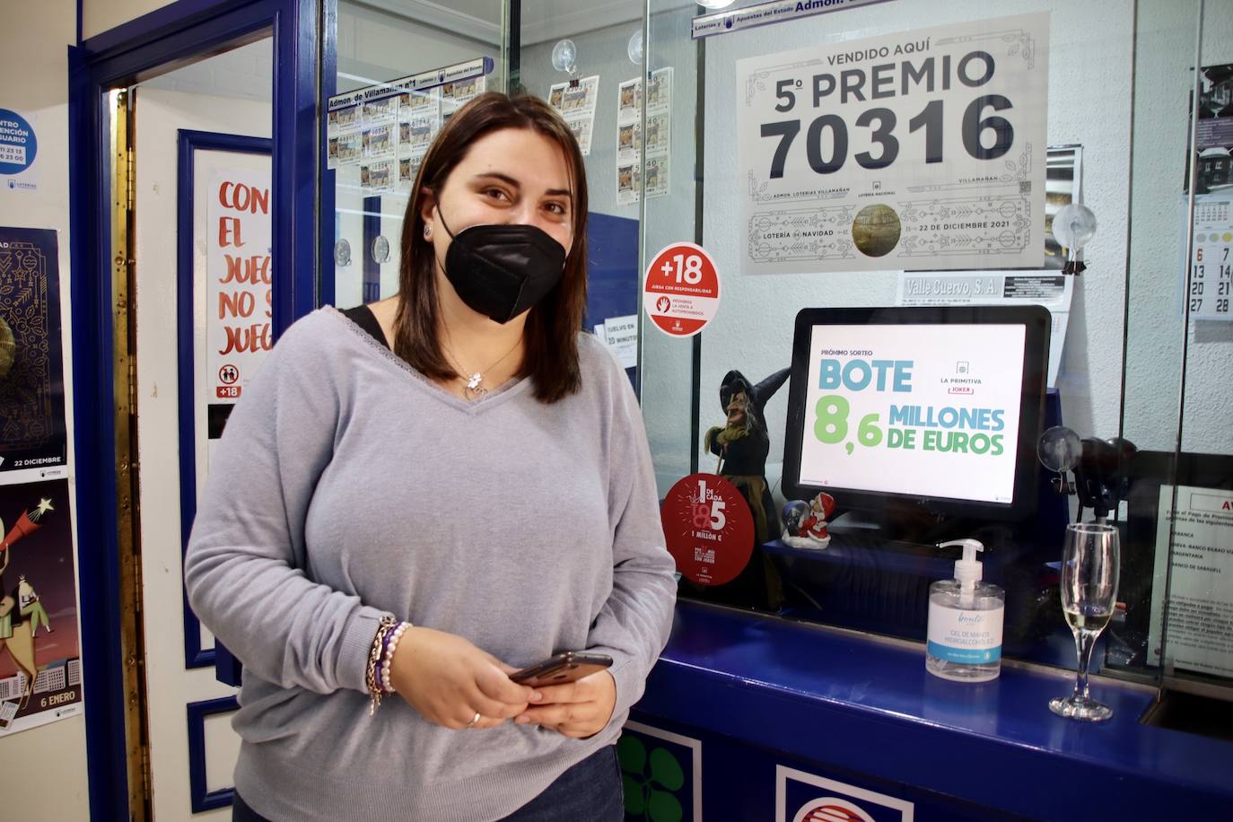 La Lotería de Navidad sonríe a Villamañán