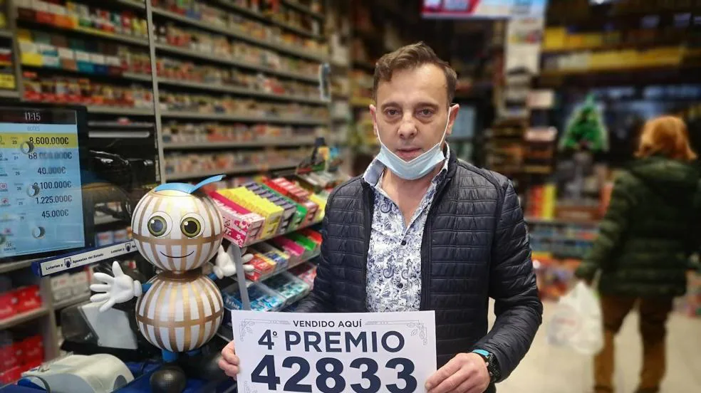 Cuarto premio de la Lotería de Navidad en León