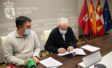 La Diputación firma un convenio de 36.000 euros para lograr semillas de alubia libres de bacterias