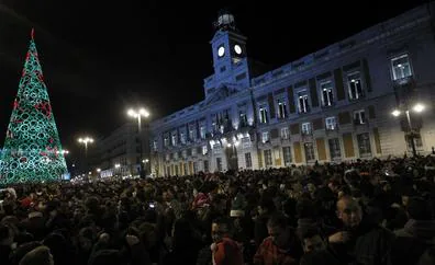 Madrid reduce al 60% el aforo en la Puerta del Sol para Nochevieja