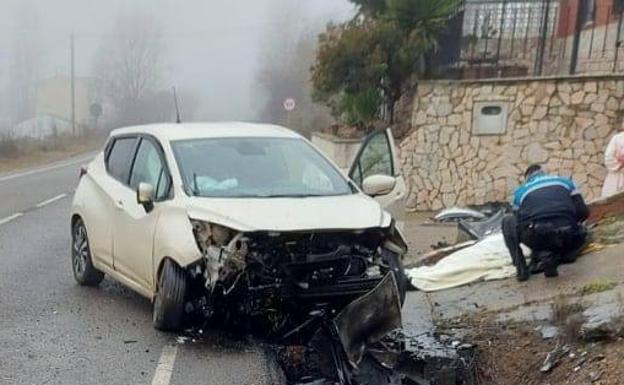 Un herido, positivo en alcoholemia, tras una salida de vía en San Andrés del Rabanedo