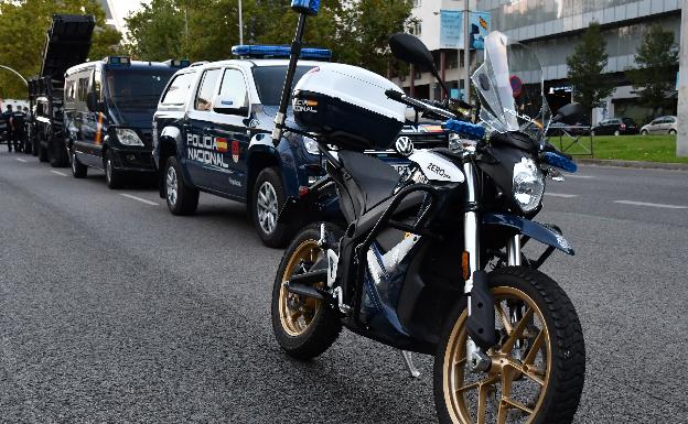 La policía se pasa a las motos eléctricas