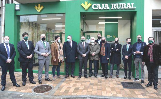 Caja Rural amplía su red de oficinas en León con la inauguración de una nueva en Villadangos del Páramo