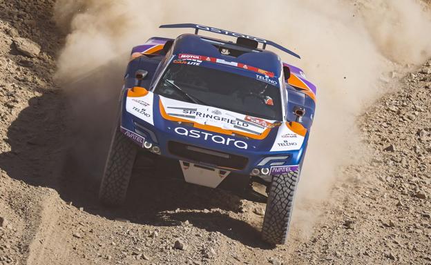 Calleja inicia los tests en la previa para el estreno del Dakar