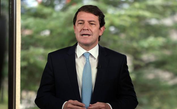 Mañueco llama a los castellanos y leoneses a ganar el futuro desde la unidad y que 2022 sea el año de la recuperación