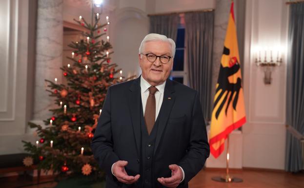 Bundespräsident Steinmeier in dieser Weihnachtsrede./EFE