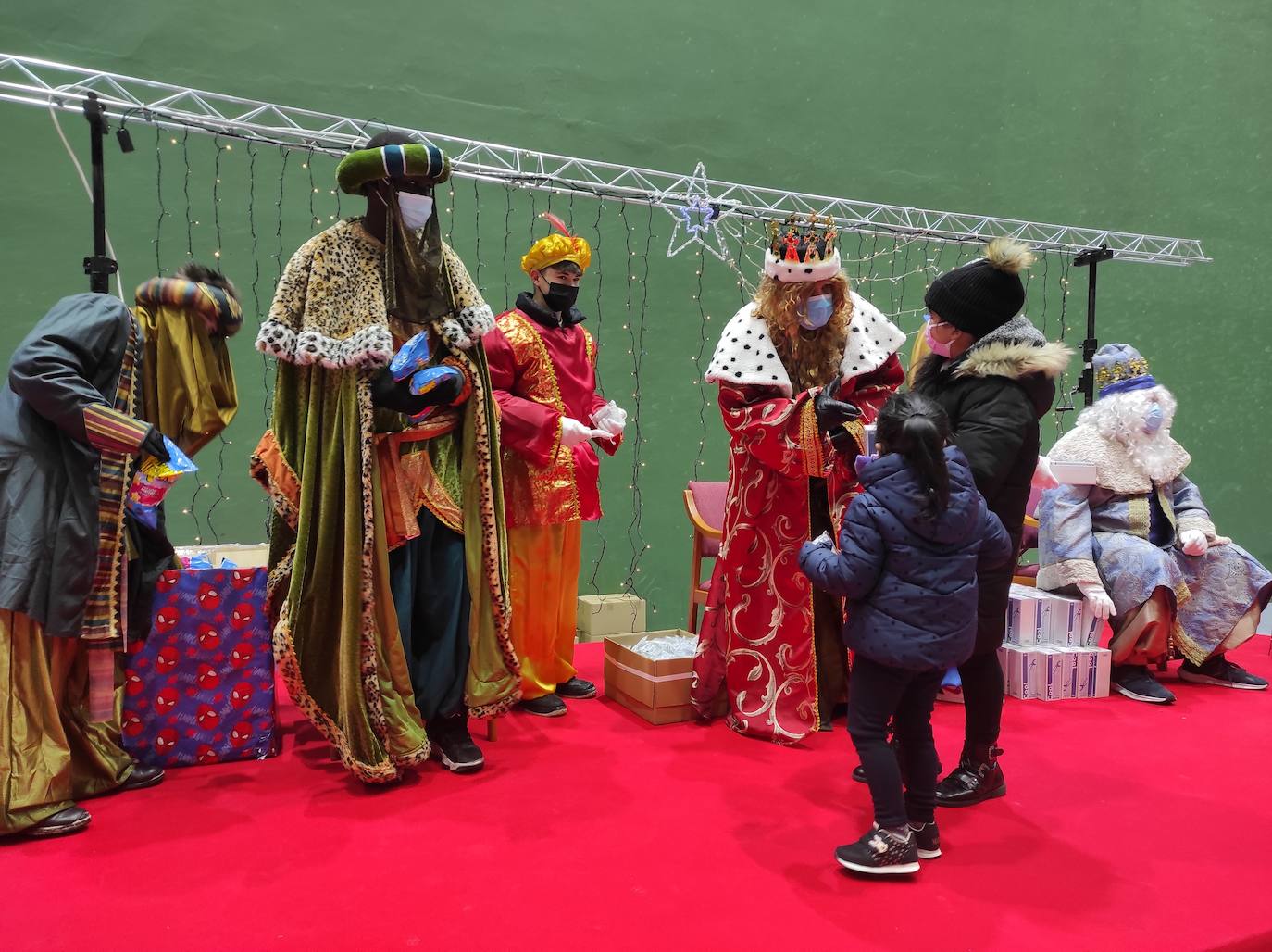 Los Reyes visitan Valencia de Don Juan