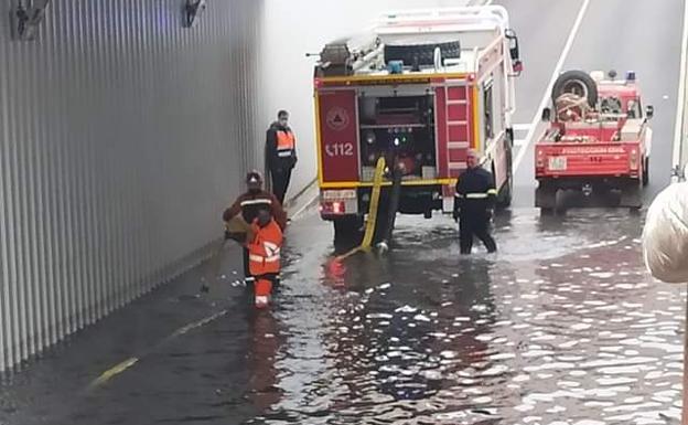 San Andrés exigirá a Adif una solución definitiva a las inundaciones del paso de El Príncipe