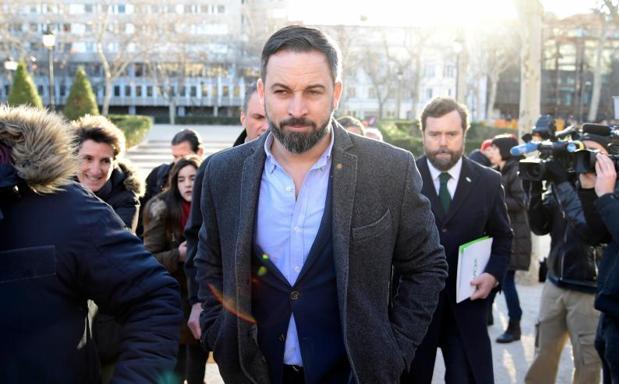 Abascal anuncia un recurso si Vox es excluido de los debates electorales en Castilla y León