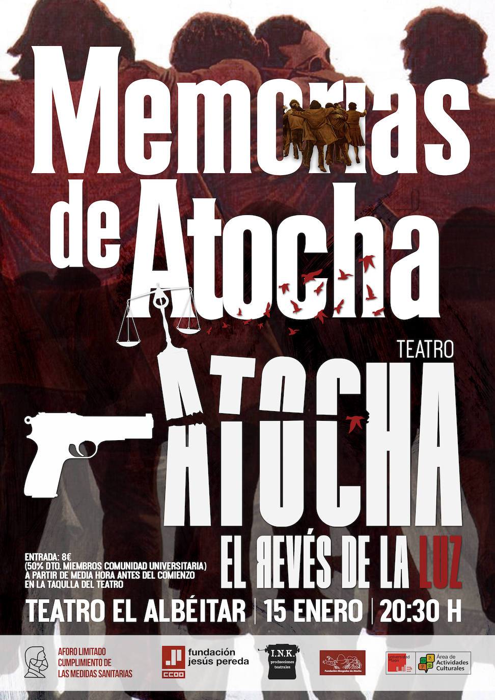 La representación teatral sobre los crímenes de Atocha llega al Albeitar