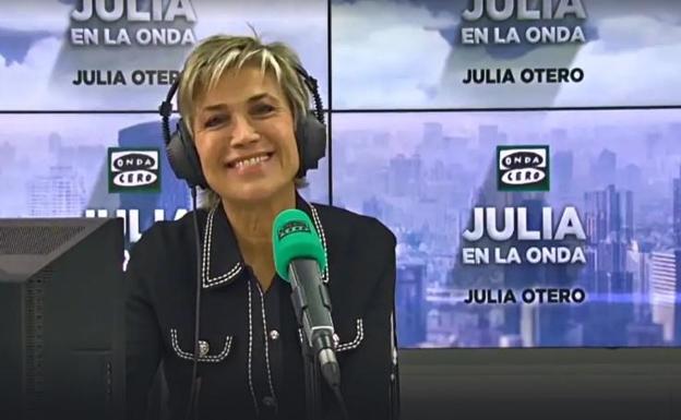 Julia Otero valora su vuelta al trabajo en la radio