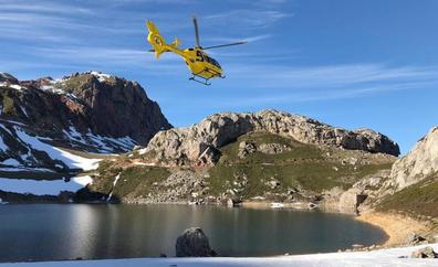 Fallece un senderistas tras caer 150 metros en una ruta en el alto de La Farrapona