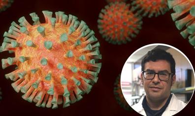 El virólogo leonés Estanislao Nistal identifica, junto a su equipo, un tipo de vidrio y una arcilla con una potente actividad para combatir virus