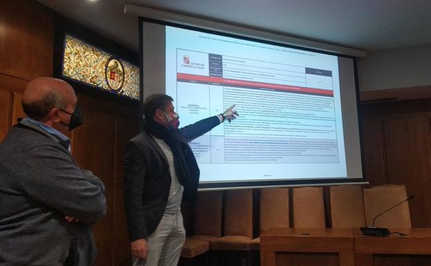 Alonso acusa a la Junta de «robar la cartera» a Ponferrada y a la Tebaida