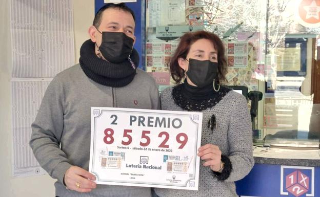 La suerte sonríe a León con el primer y el segundo premio de la Lotería Nacional y 275.000 euros