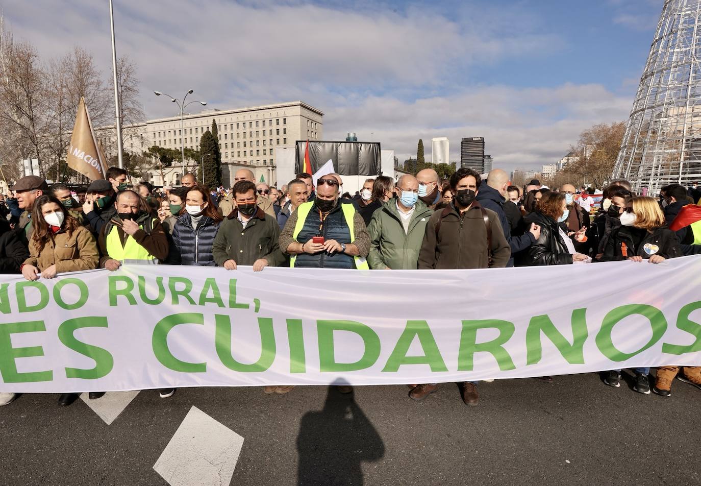 Igea participa en la Manifestación frente a los Ataques al Mundo Rural