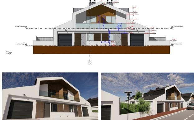 La Junta licita 32 viviendas unifamiliares pareadas en Posada del Bierzo
