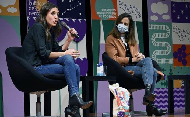 Irene Montero e Ione Bellarra arroparán en León a los candidatos de Podemos en el inicio de campaña