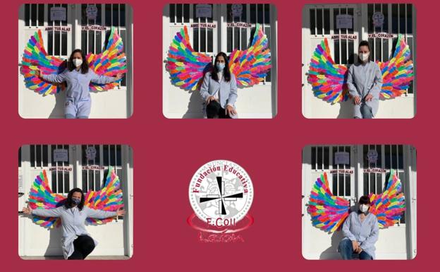 La Anunciata se llena de 'alas' para llevar la paz «lo más lejos posible»