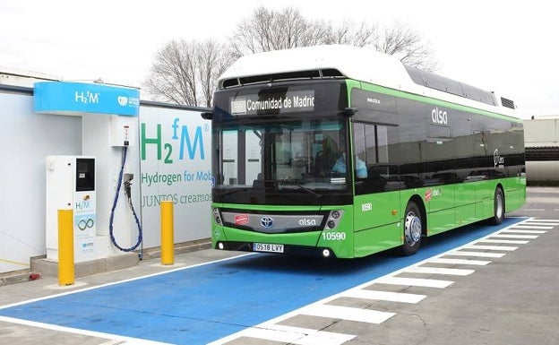 El hidrógeno arranca el primer autobús urbano de línea regular en España