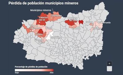 Los municipios mineros pierden casi 3.000 habitantes desde el fin del carbón: «Somos pueblos fantasma»