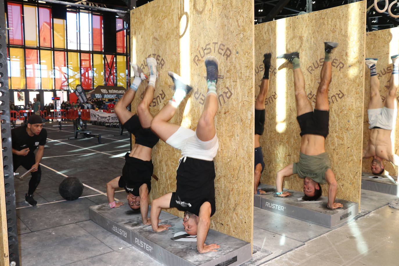 El Palacio de Exposiciones de León saca músculo con los primeros espadas del crossfit nacional