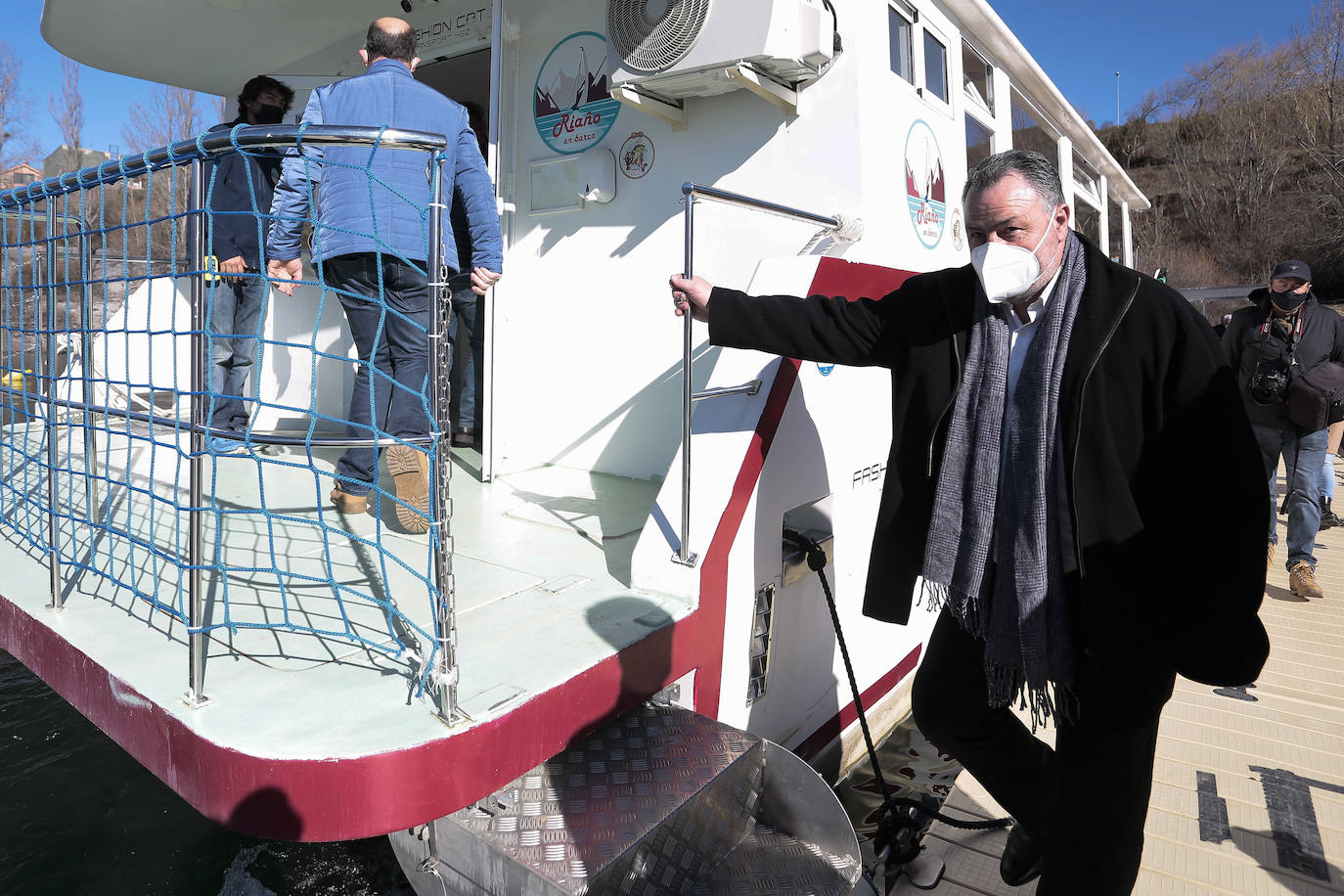 Visita del secretario general para el Reto Demográfico a León