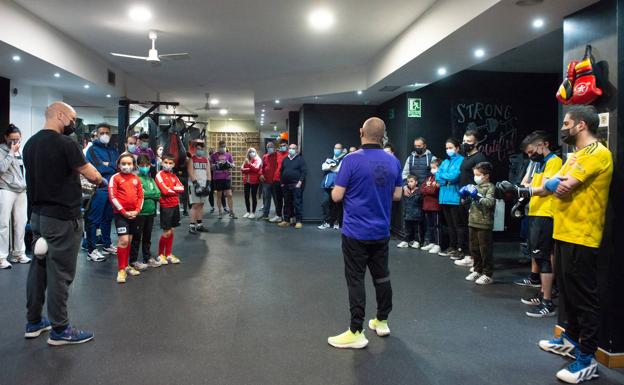 Clase magistral de boxeo Alfredo Arrojo en León