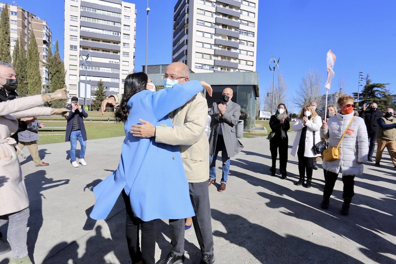 Acto central de la campaña de Cs con Francisco Igea e Inés Arrimadas