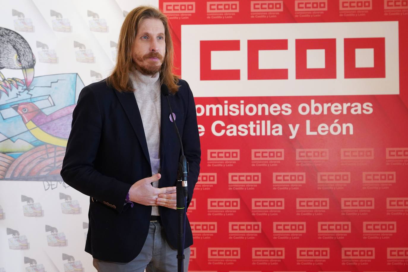 Pablo Fernández contrapone la reforma laboral con las políticas «erráticas» del PP