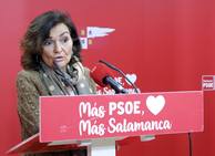Carmen Calvo proclama un PSOE «feminista»