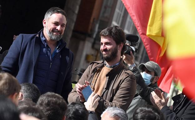 Abascal respaldará a García-Gallardo este miércoles en Ponferrada