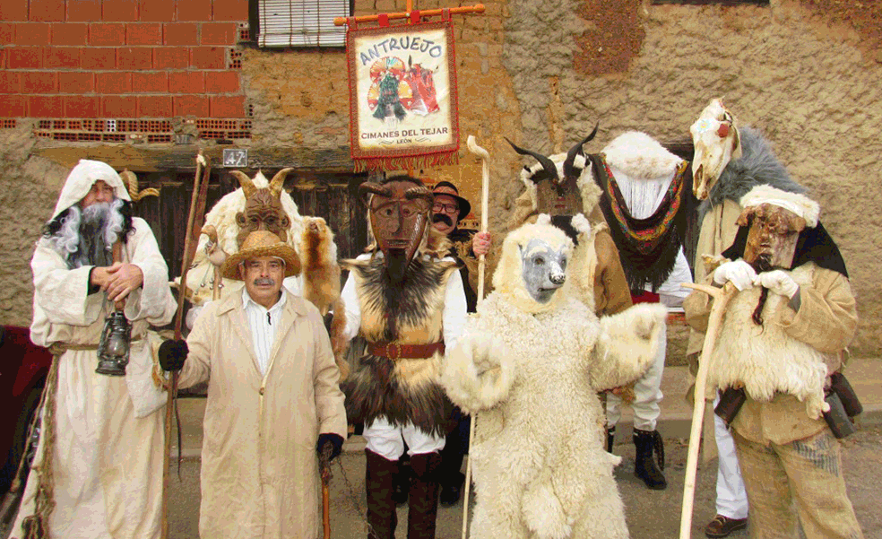 Los carnavales del ayuntamiento de Cimanes del Tejar